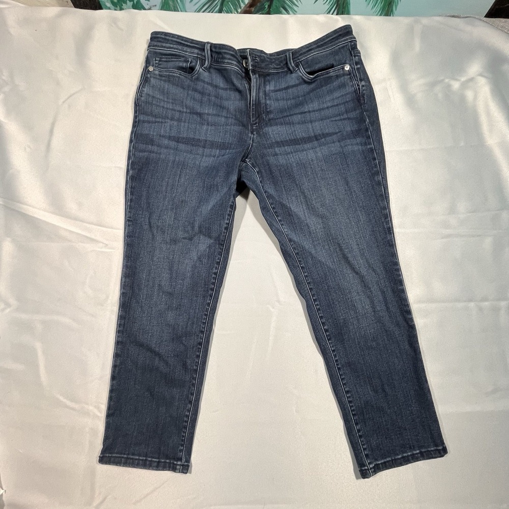 Jay Jill Denim Jean Authentic Fit Slim Ankle 14 P
